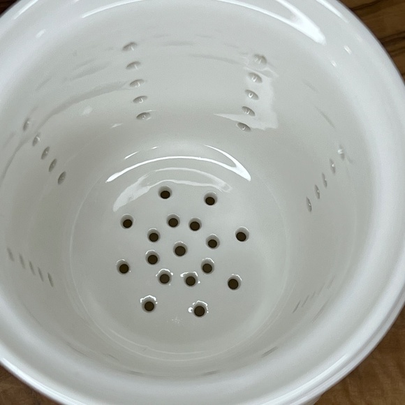 Teavana Mug Porcelain Tea Cup Infuser 3 pc Enchanted Butterflies EUC - Picture 5 of 12